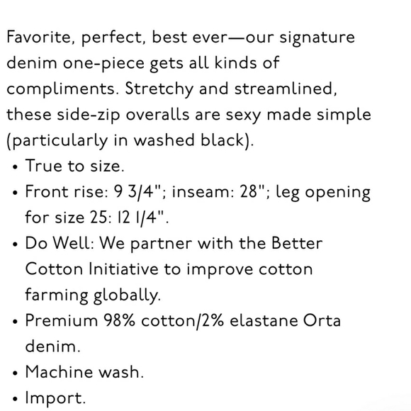 Madewell Skinny Overalls in Lunar Wash - Picture 4 of 6